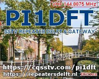SSTV image from PA3ADE_2M