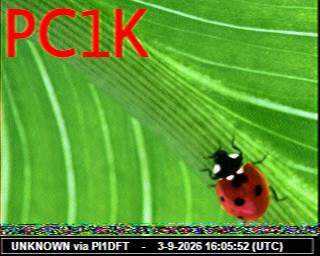 SSTV image from PA3ADE_2M