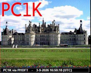 SSTV image from PA3ADE_2M