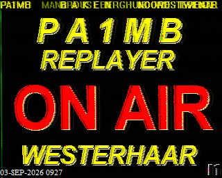 SSTV image from PA3BHW_2M