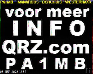 SSTV image from PA3BHW_2M