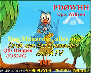 SSTV image from PA3BHW_2M