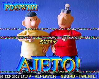 SSTV image from PA3BHW_2M
