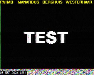 SSTV image from PA3BHW_2M
