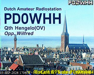 SSTV image from PA3BHW_2M