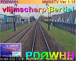 SSTV image from PA3BHW_2M