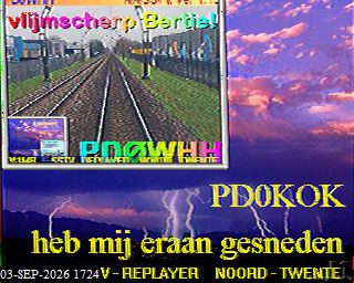 SSTV image from PA3BHW_2M