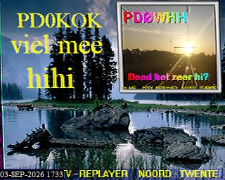 SSTV image from PA3BHW_2M