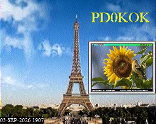 SSTV image from PA3BHW_2M