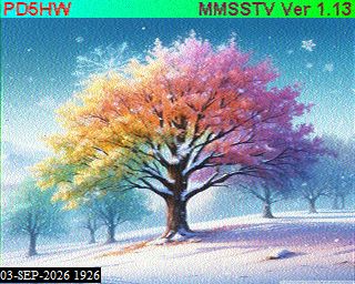 SSTV image from PA3BHW_2M