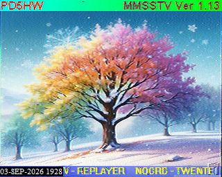SSTV image from PA3BHW_2M