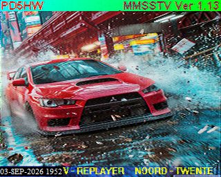 SSTV image from PA3BHW_2M