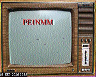 SSTV image from PA3BHW_2M