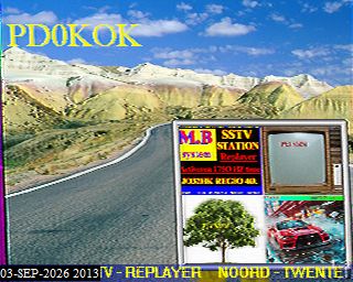 SSTV image from PA3BHW_2M