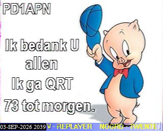 SSTV image from PA3BHW_2M