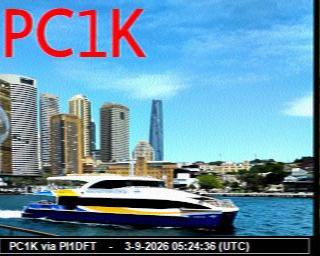 SSTV image from PC1K_2M