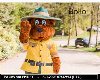 SSTV image from PI1DFT_2M