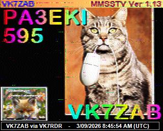 SSTV image from PI1DFT_2M