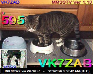 SSTV image from PI1DFT_2M