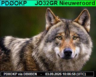 SSTV image from PI1DFT_2M
