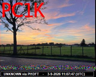 SSTV image from PI1DFT_2M