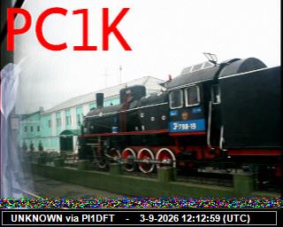 SSTV image from PI1DFT_2M