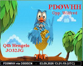 SSTV image from PI1DFT_2M