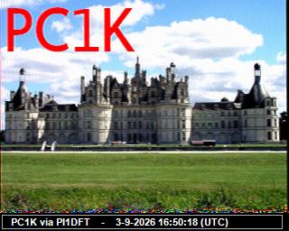 SSTV image from PI1DFT_2M