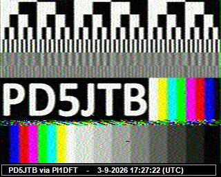 SSTV image from PI1DFT_2M
