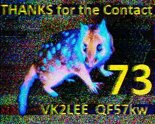 SSTV image from VK2KDK_2M