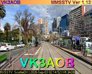 SSTV image from VK7DIK_2M