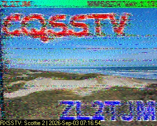 SSTV image from VK7DIK_2M