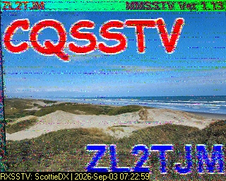 SSTV image from VK7DIK_2M
