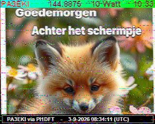 SSTV image from VK7DIK_2M