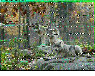 SSTV image from VK7DIK_2M