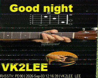 SSTV image from VK7DIK_2M