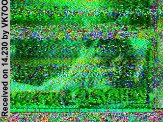 SSTV image from VK7OO_20M