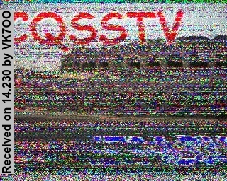 SSTV image from VK7OO_20M