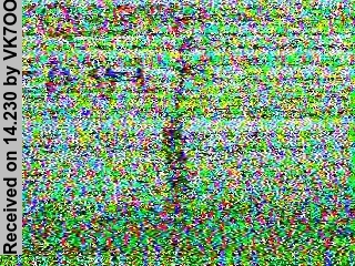 SSTV image from VK7OO_20M