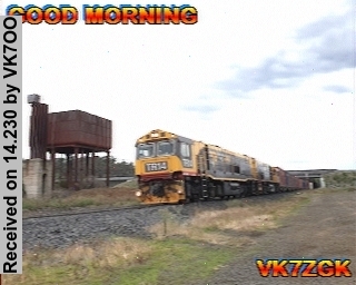 SSTV image from VK7OO_20M