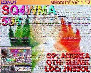 SSTV image from WF3F_20M