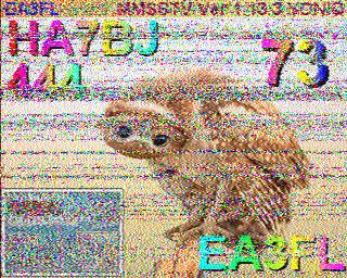 SSTV image from WF3F_20M