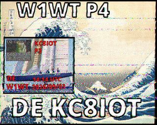 SSTV image from WF3F_20M