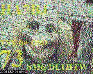 SSTV image from 2E0FWE_20M