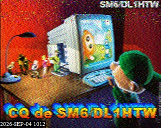 SSTV image from 2E0FWE_20M