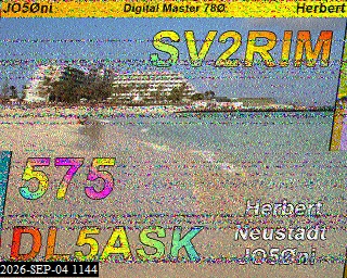 SSTV image from 2E0FWE_20M