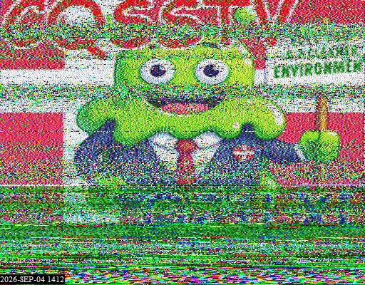 SSTV image from 2E0FWE_20M