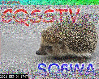 SSTV image from 2E0FWE_20M