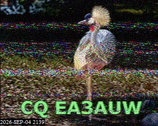 SSTV image from 2E0FWE_20M