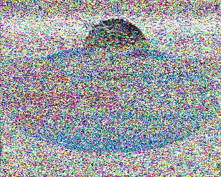 SSTV image from IU0FBK_20M
